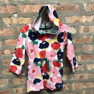 Mini Boden Floral Swim Cover 18-24